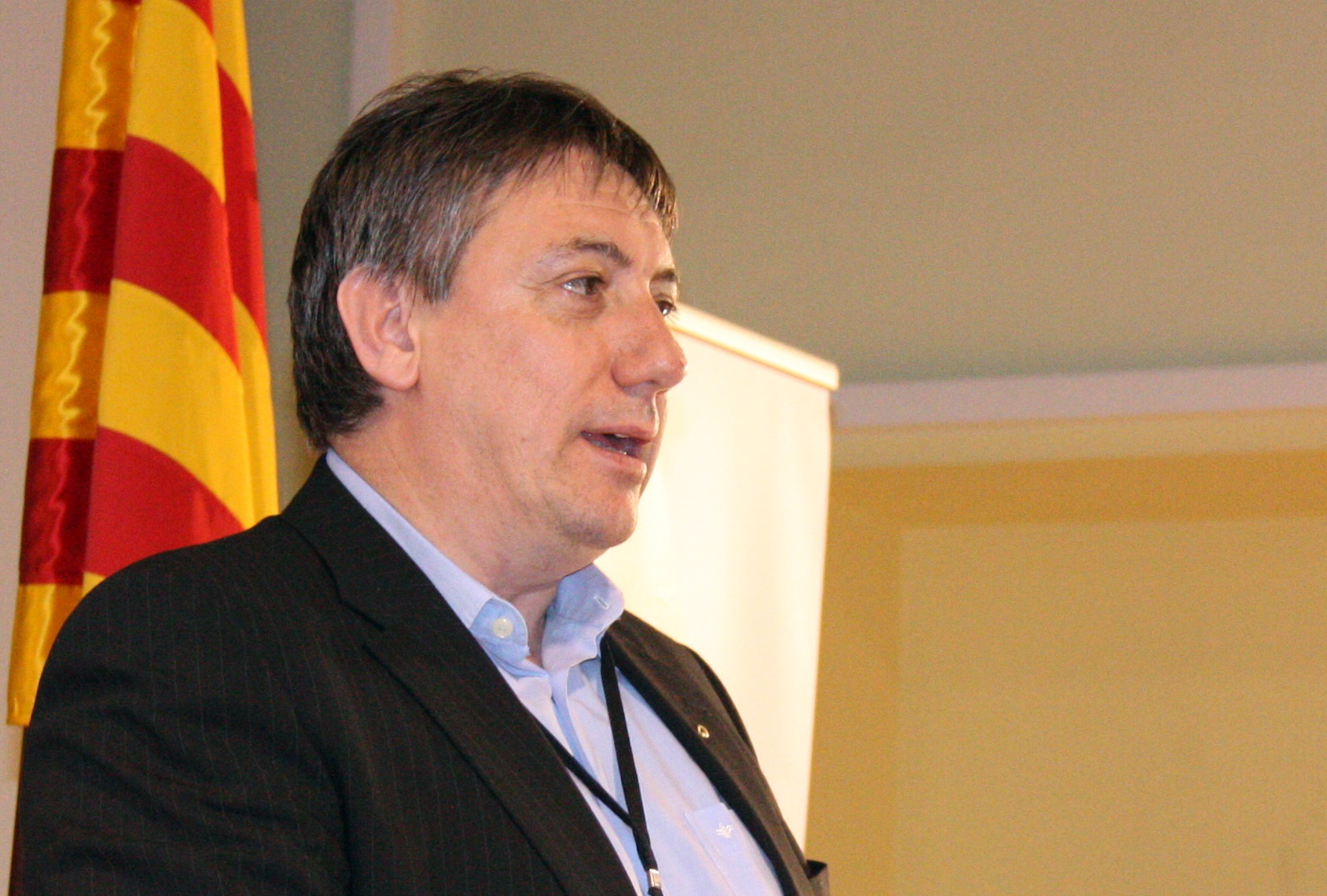 N-VA leader Jan Jambon visited Catalonia in 2011 (by ACN)